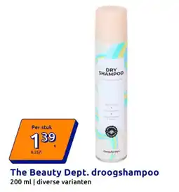 Action The Beauty Dept. droogshampoo aanbieding