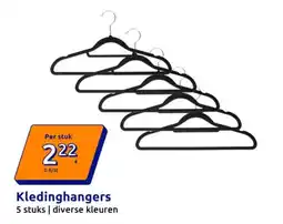 Action Kledinghangers aanbieding