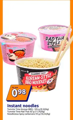 Action Instant noodles aanbieding