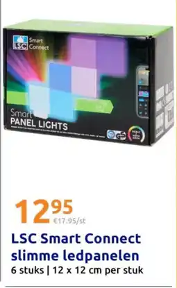 Action LSC Smart Connect slimme ledpanelen aanbieding