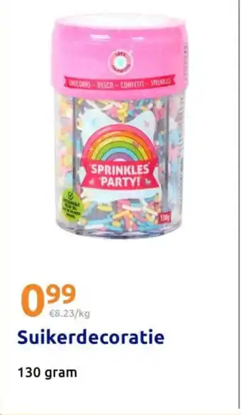 Action Suikerdecoratie aanbieding