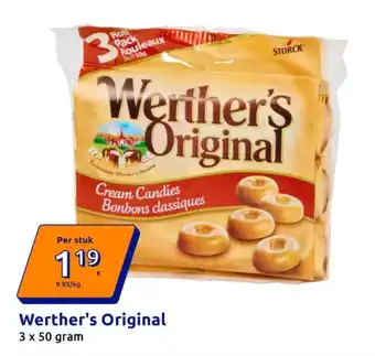 Action Werther's Original aanbieding