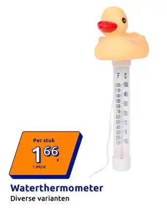 Action Waterthermometer aanbieding