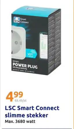 Action LSC Smart Connect slimme stekker aanbieding