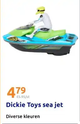 Action Dickie Toys sea jet aanbieding