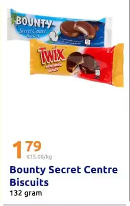 Action Bounty Secret Centre Biscuits aanbieding