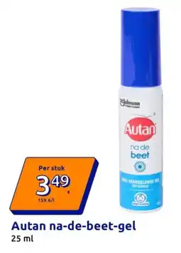 Action Autan na-de-beet-gel aanbieding