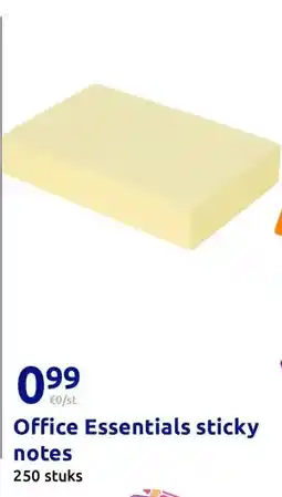 Action Office Essentials sticky notes aanbieding