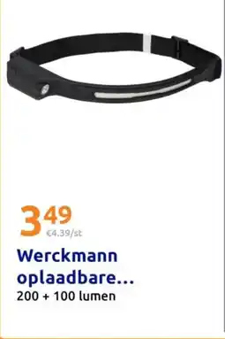 Action Werckmann oplaadbare aanbieding
