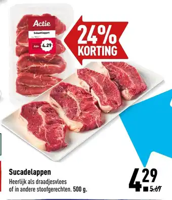 ALDI Sucadelappen 500g aanbieding