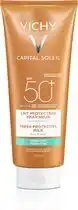 Bol.com Vichy Capital Soleil SPF50+ Frisse Hydraterende en Beschermende Zonnemelk - Lichaam en Gelaat 300ml aanbieding