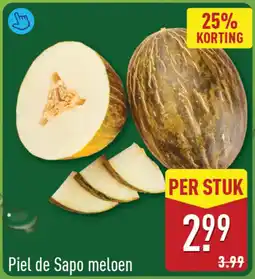 ALDI Piel de Sapo meloen aanbieding