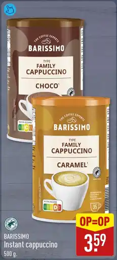 ALDI Barissimo Instant cappuccino aanbieding