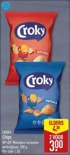 ALDI Croky Chips aanbieding