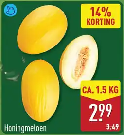 ALDI Honingmeloen aanbieding