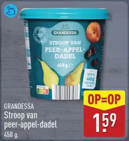 ALDI Stroop van peer-appel-dadel aanbieding