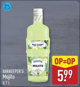 ALDI Barkeeper's Mojito aanbieding