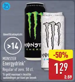 ALDI Monster Energydrink aanbieding