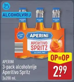 ALDI Aperini 3-pack alcoholvrije Aperitivo Spritz aanbieding
