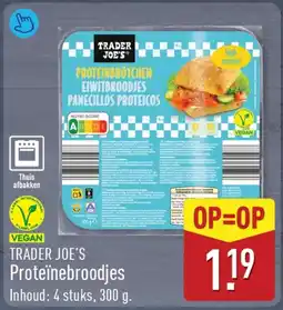 ALDI Trader Joe's Proteïnebroodjes aanbieding