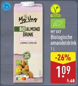 ALDI Biologische amandeldrink aanbieding