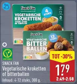 ALDI Vegetarische kroketten of bitterballen aanbieding