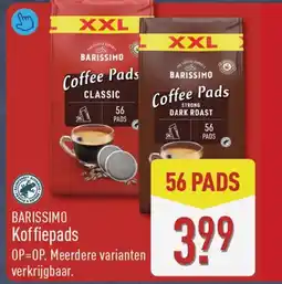 ALDI Barissimo Koffiepads aanbieding