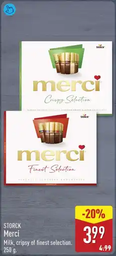 ALDI Storck Merci aanbieding