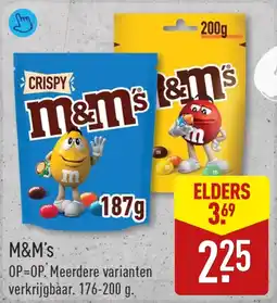 ALDI M&m's aanbieding