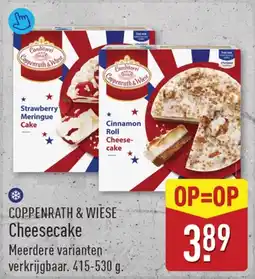 ALDI Coppenrath & wiese cheesecake aanbieding
