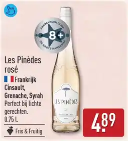ALDI Les pinèdes rosé aanbieding