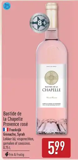 ALDI Bastide de La Chapelle Provence rosé aanbieding