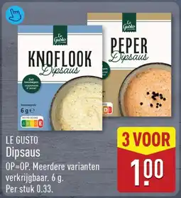ALDI Le Gusto Dipsaus aanbieding