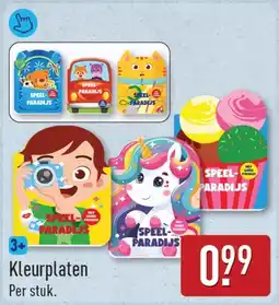ALDI Kleurplaten aanbieding