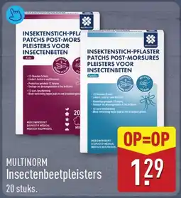 ALDI Multinorm Insectenbeetpleisters aanbieding