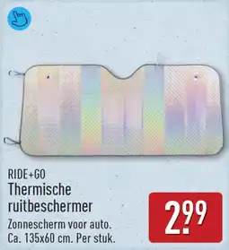 ALDI Ride+go thermische ruitbeschermer aanbieding