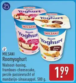 ALDI Milsani roomyoghurt aanbieding