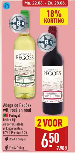 ALDI Adega de Pegões wit, rosé en rood aanbieding