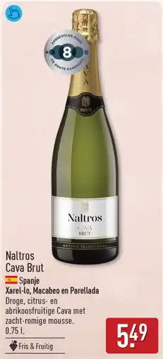 ALDI Naltros cava brut aanbieding