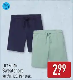 ALDI Lily & dan sweatshort aanbieding