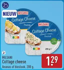 ALDI Milsani cottage cheese aanbieding