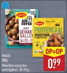 ALDI Maggi mix aanbieding