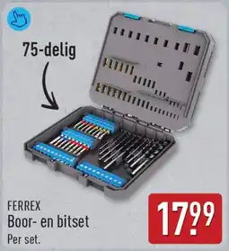 ALDI Ferrex boor en bitset aanbieding
