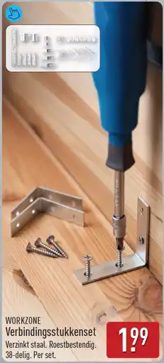 ALDI Workzone verbindingsstukkenset aanbieding