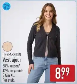 ALDI Up2fashion vest ajour aanbieding