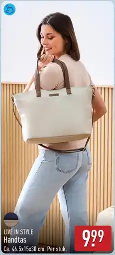 ALDI Live in style handtas aanbieding