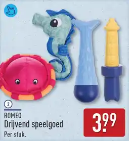 ALDI Romeo drijvend speelgoed aanbieding