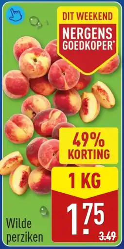 ALDI Wilde perziken aanbieding