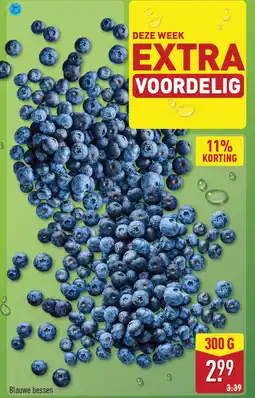 ALDI Blauwe bessen aanbieding