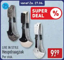 ALDI Live in Style Heupdraagzak aanbieding